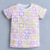 BUMZEE Lavender & Multi Girls Half Sleeves T-Shirt Pack Of 2