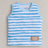 BUMZEE Sky Blue Boys Sleeveless T-Shirt & Short Set