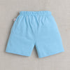 BUMZEE Sky Blue Boys Sleeveless T-Shirt & Short Set