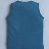 BUMZEE Teal & Orange Boys Sleeveless T-Shirt & Short Set