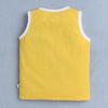 BUMZEE Yellow & Royal Blue Boys Sleeveless T-Shirt & Short Set