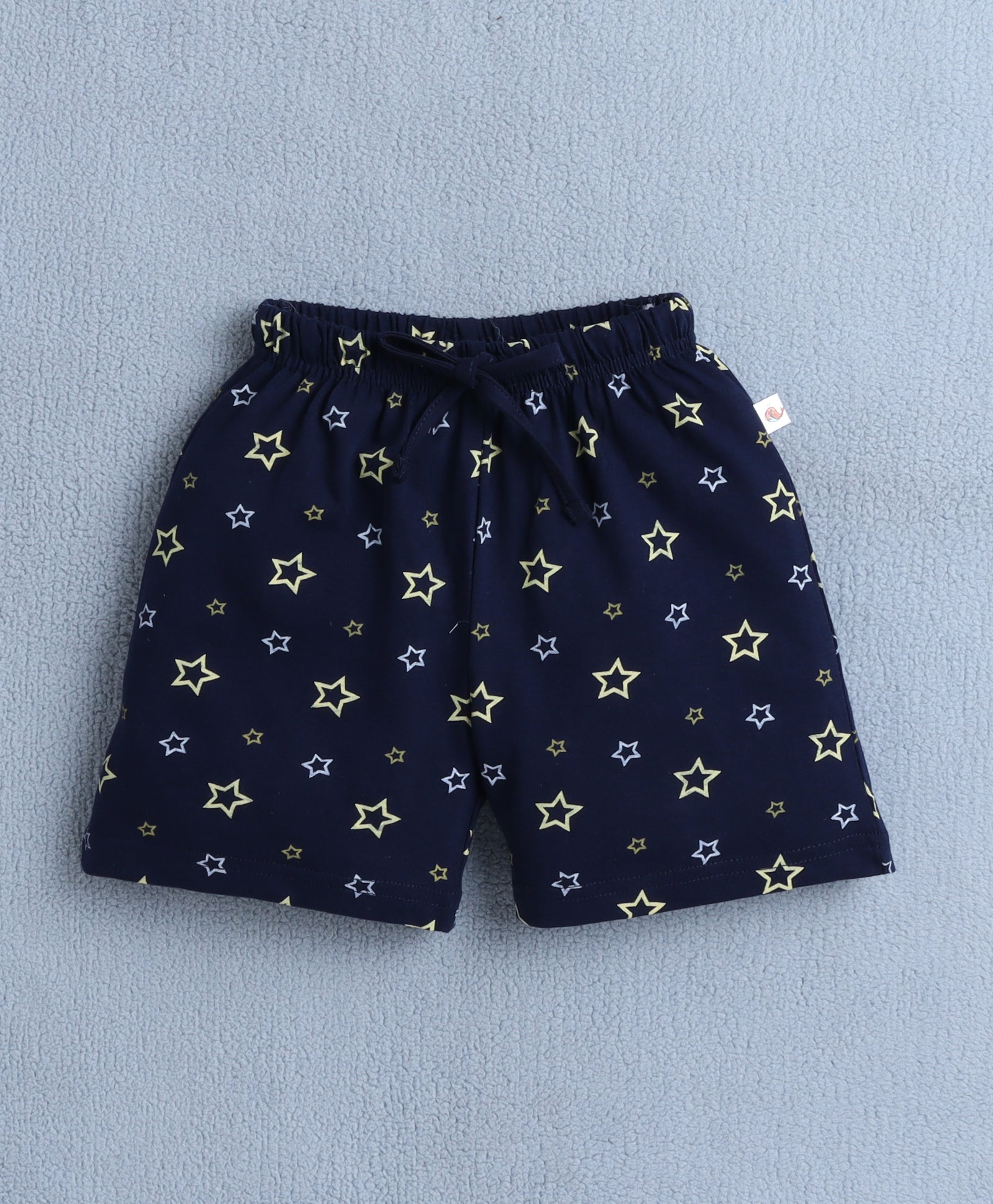 BUMZEE Brown & Navy Boys Shorts Pack Of 2