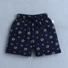 BUMZEE Brown & Navy Boys Shorts Pack Of 2
