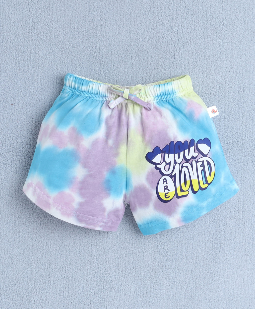 Bumzee Multi Tie & Dye Shorts, Pack of 2, 100% Cotton