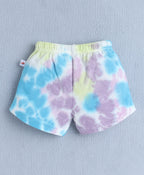 Bumzee Multi Tie & Dye Shorts, Pack of 2, 100% Cotton