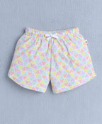 Bumzee Multi Tie & Dye Shorts, Pack of 2, 100% Cotton