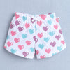 BUMZEE Yellow & White Girls Shorts Pack Of 2