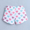 BUMZEE Yellow & White Girls Shorts Pack Of 2