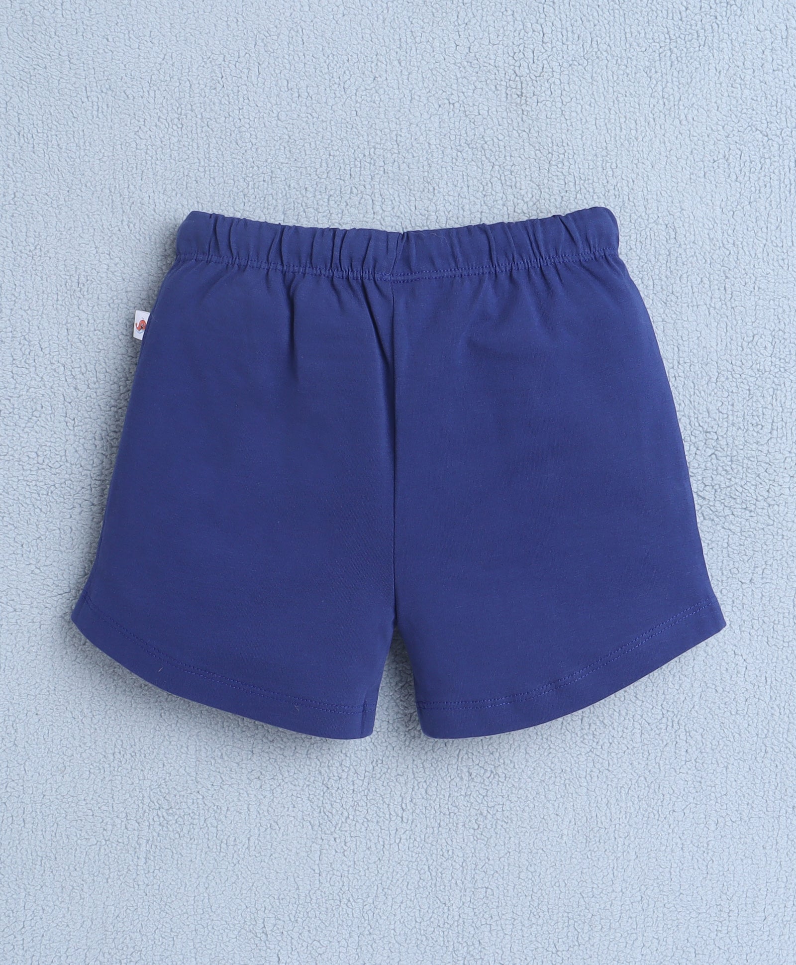 BUMZEE Indigo & Magenta Girls Shorts Pack Of 2