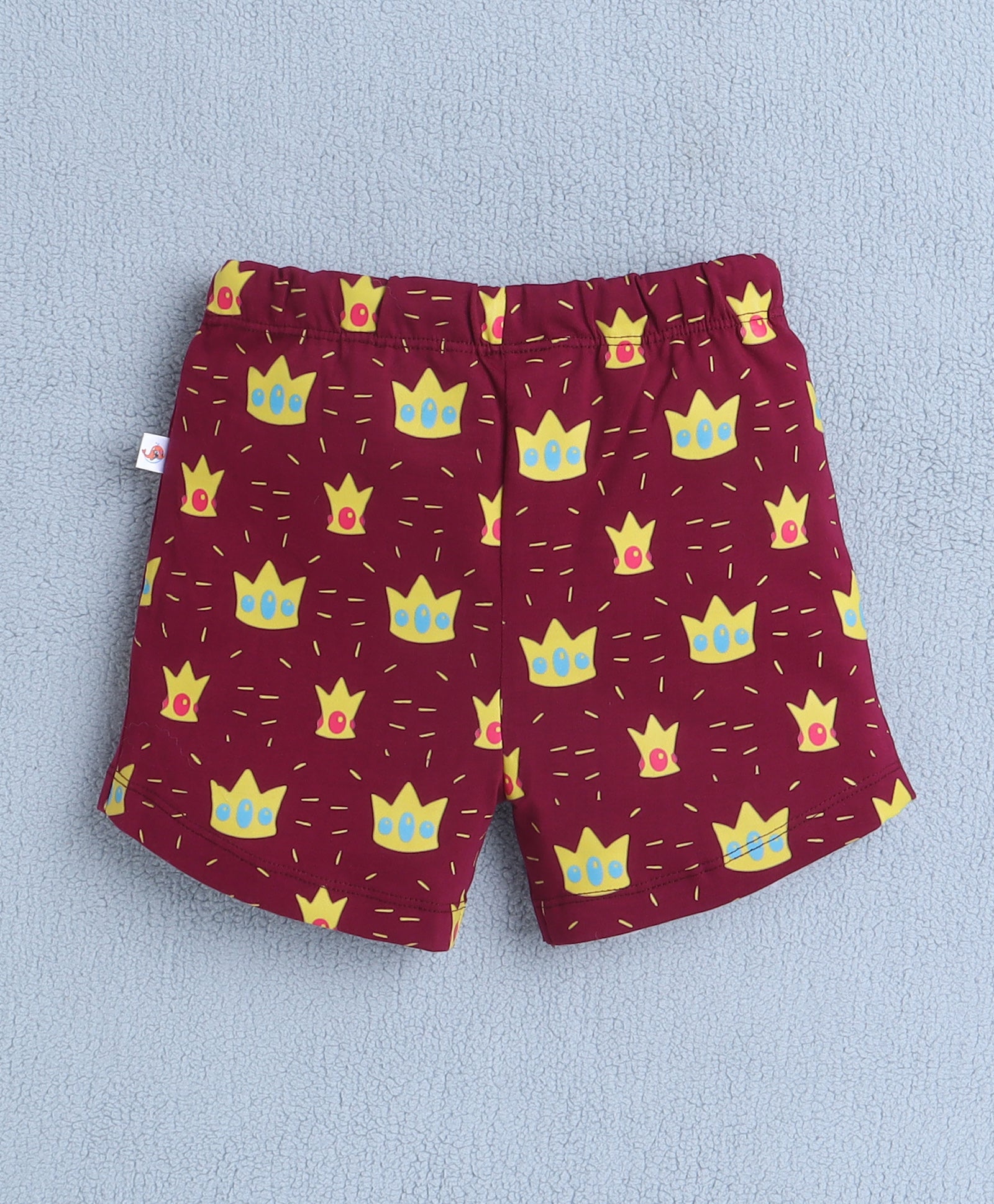 BUMZEE Indigo & Magenta Girls Shorts Pack Of 2