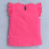 BUMZEE Peach & Pink Girls Sleeveless T-Shirt Pack Of 2