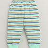 Mint Green Boys Half Sleeves Cotton T-Shirt & Pyjama Set