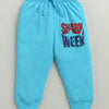 Boys 100% Cotton Animal T-Shirt & Pyjama Set - Blue