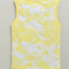 BUMZEE Yellow & Olive Boys Sleeveless Cotton T-Shirts Pack Of 2