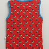 BUMZEE Yellow & Red Boys Sleeveless Cotton T-Shirts Pack Of 2