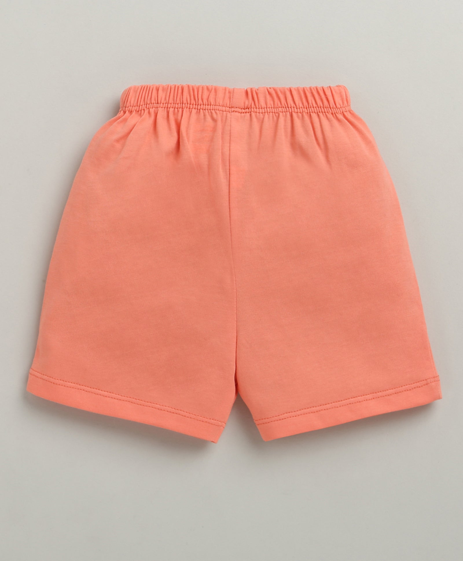 BUMZEE Coral & Sky Blue Boys Shorts Pack Of 2