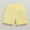 BUMZEE Mint Green & Yellow Boys Shorts Pack Of 2