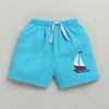 BUMZEE Blue & Red Boys Shorts Pack Of 2