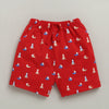 BUMZEE Blue & Red Boys Shorts Pack Of 2