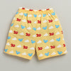 BUMZEE Green & Yellow Boys Shorts Pack Of 2