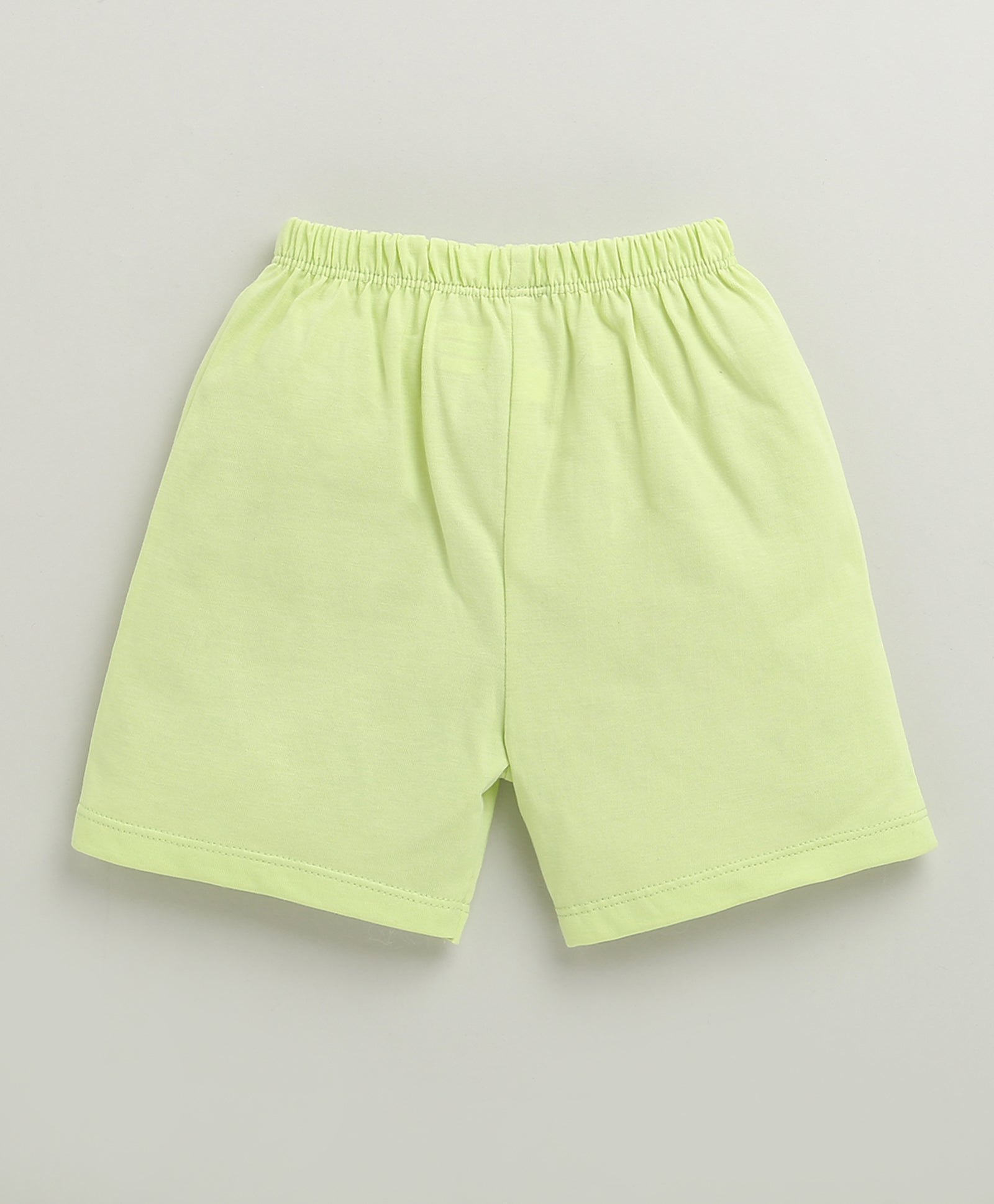 BUMZEE Green & Multi Boys Shorts Pack Of 2