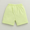 BUMZEE Green & Multi Boys Shorts Pack Of 2
