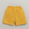 BUMZEE Navy & Yellow Boys Sleeveless T-Shirt & Short Set