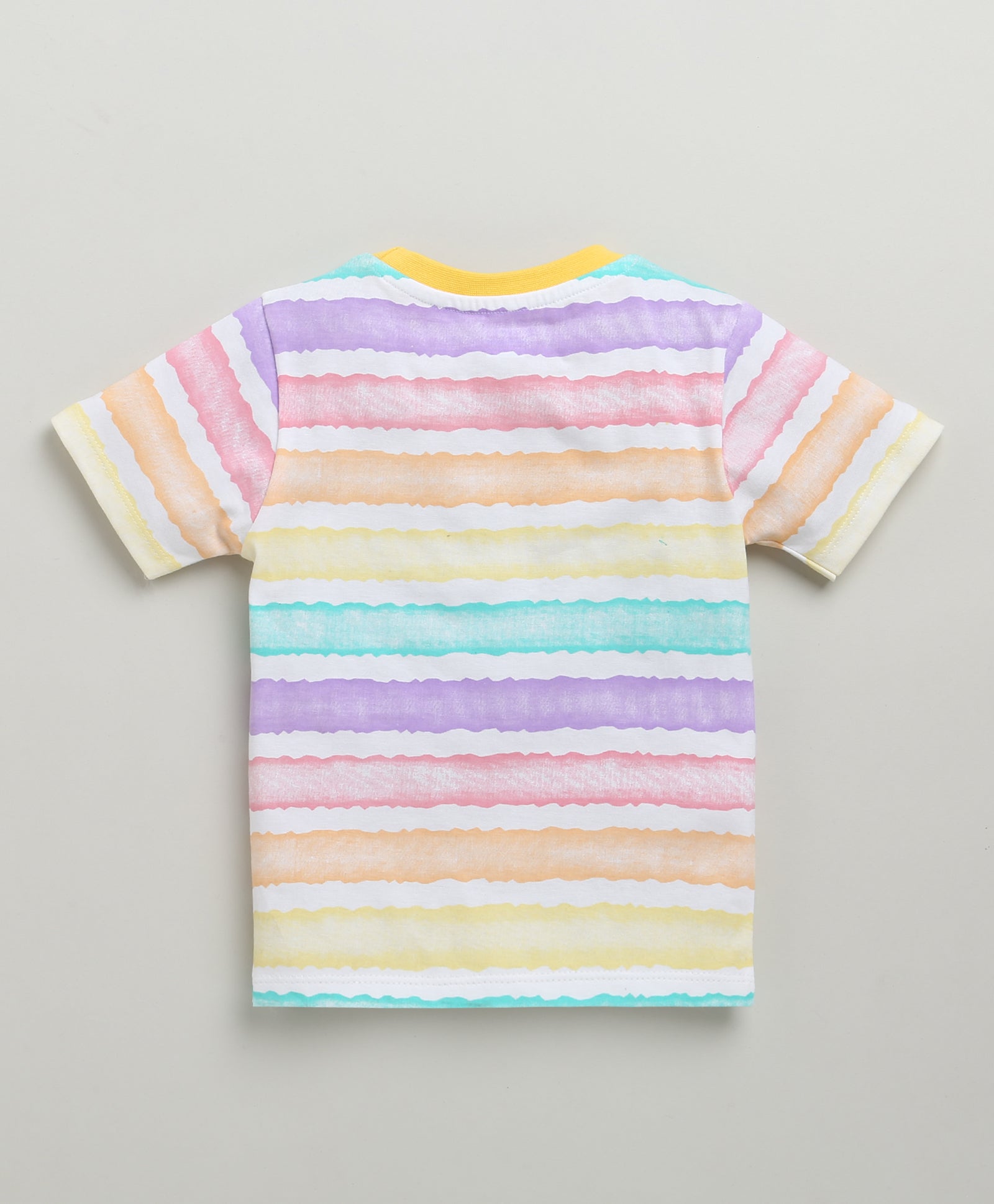BUMZEE Indigo & Multi Boys Half Sleeves Cotton T-Shirts Pack Of 2