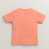 BUMZEE Coral & Mint Green Boys Half Sleeves Cotton T-Shirts Pack Of 2