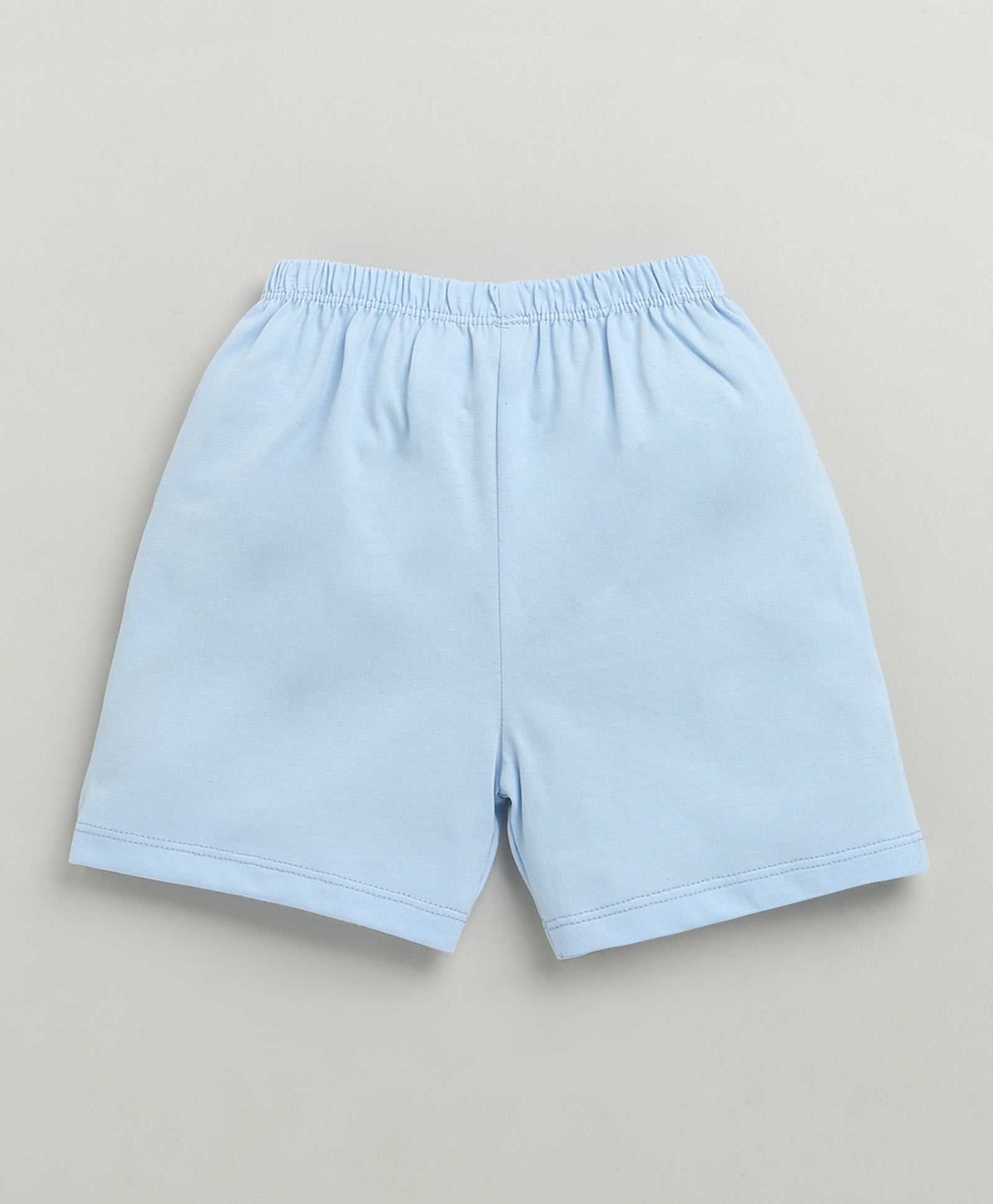BUMZEE Sky Blue & Yellow Boys Shorts Pack Of 3