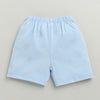 BUMZEE Sky Blue & Yellow Boys Shorts Pack Of 3