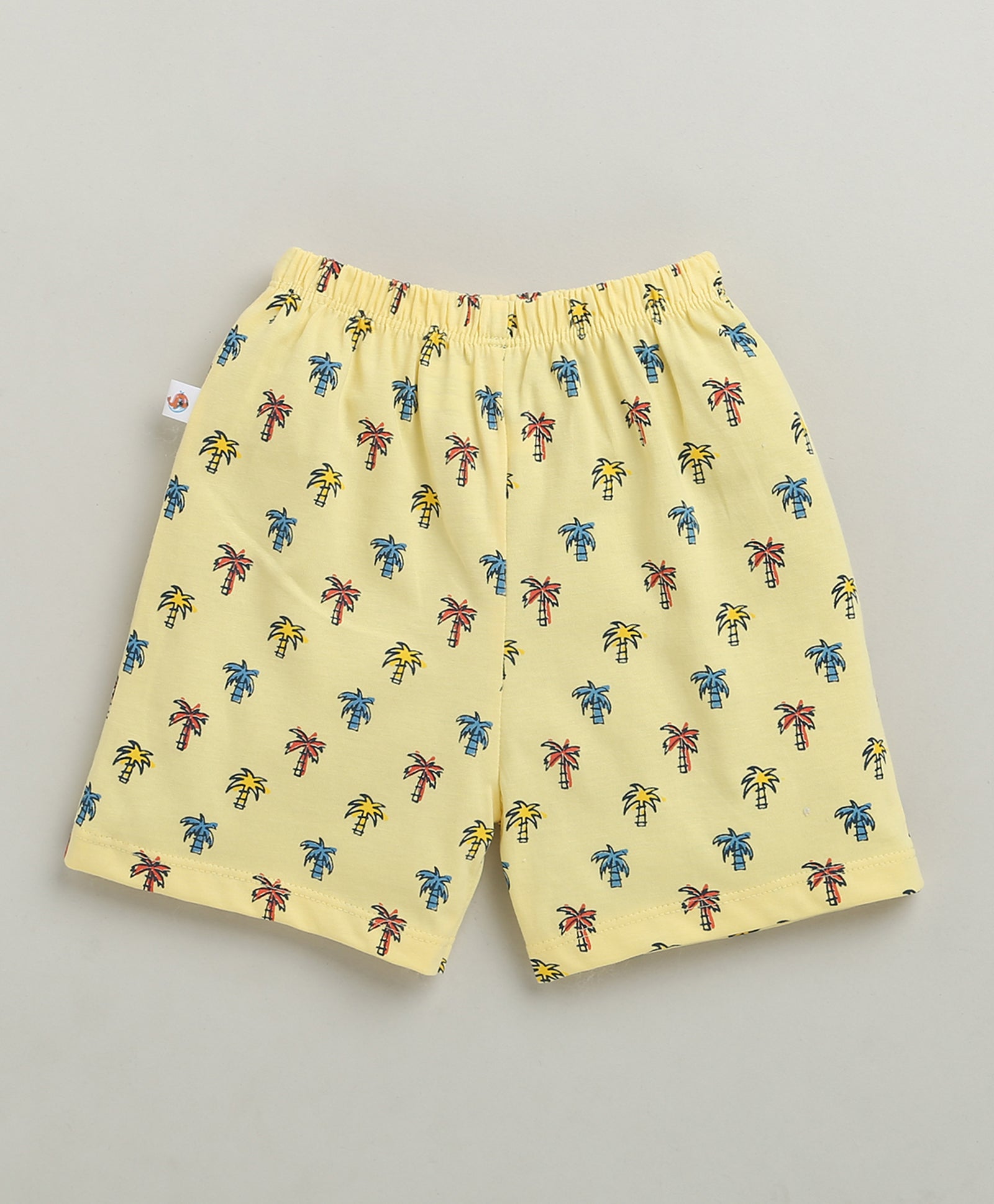 BUMZEE Sky Blue & Yellow Boys Shorts Pack Of 3