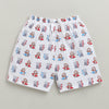 BUMZEE Sky Blue & Yellow Boys Shorts Pack Of 3