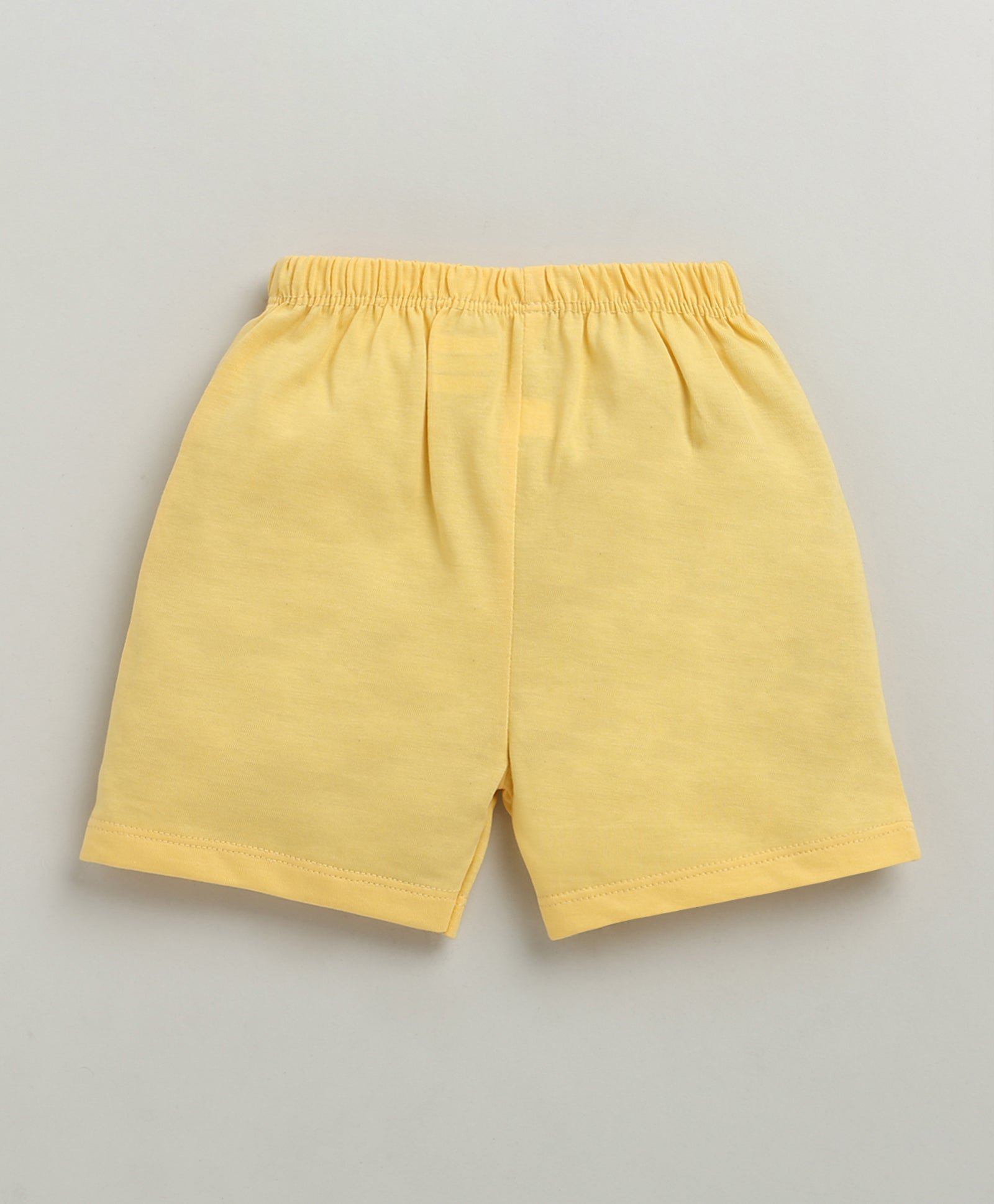 BUMZEE Yellow & Navy Boys Shorts Pack Of 2