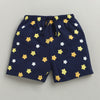 BUMZEE Yellow & Navy Boys Shorts Pack Of 2