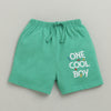 BUMZEE Green & Yellow Boys Shorts Pack Of 3