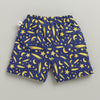 BUMZEE Green & Yellow Boys Shorts Pack Of 3