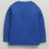 Boys 100% Cotton Graphic T-Shirt & Pyjama Set - Royal Blue & Red