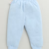 Boys 100% Cotton Animal T-Shirt & Pyjama Set - Sky Blue