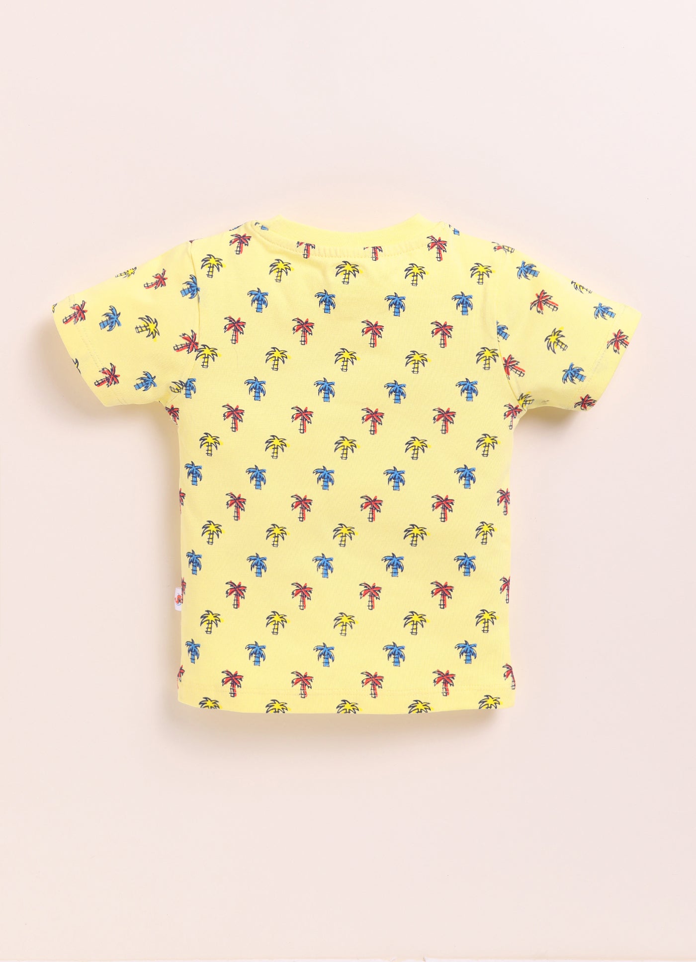 BUMZEE Yellow Boys Half Sleeves T-Shirt & Short Set