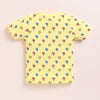 BUMZEE Yellow Boys Half Sleeves T-Shirt & Short Set