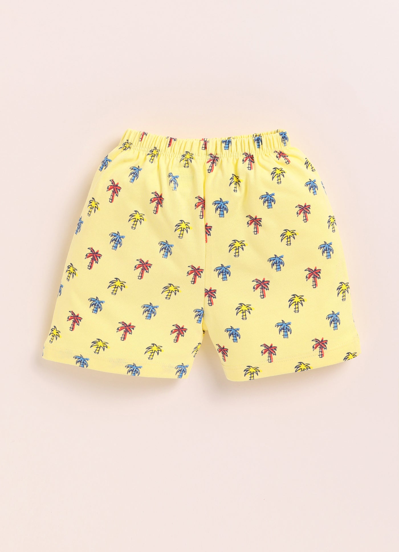 BUMZEE Yellow Boys Half Sleeves T-Shirt & Short Set