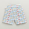 BUMZEE Green & White Boys Half Sleeves T-Shirt & Short Set