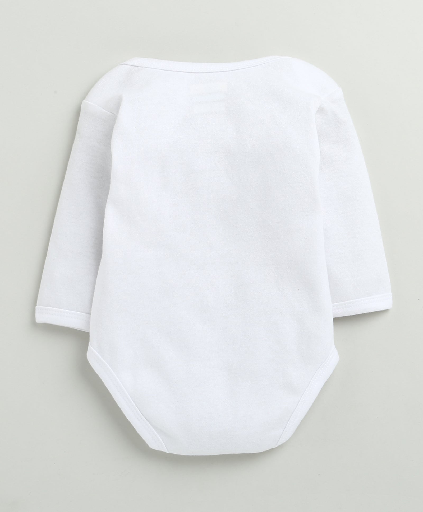 Unisex 100% Cotton nan Bodysuit - White