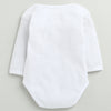 Unisex 100% Cotton nan Bodysuit - White