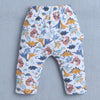 Boys 100% Cotton Animal Diaper Pant - Navy & White