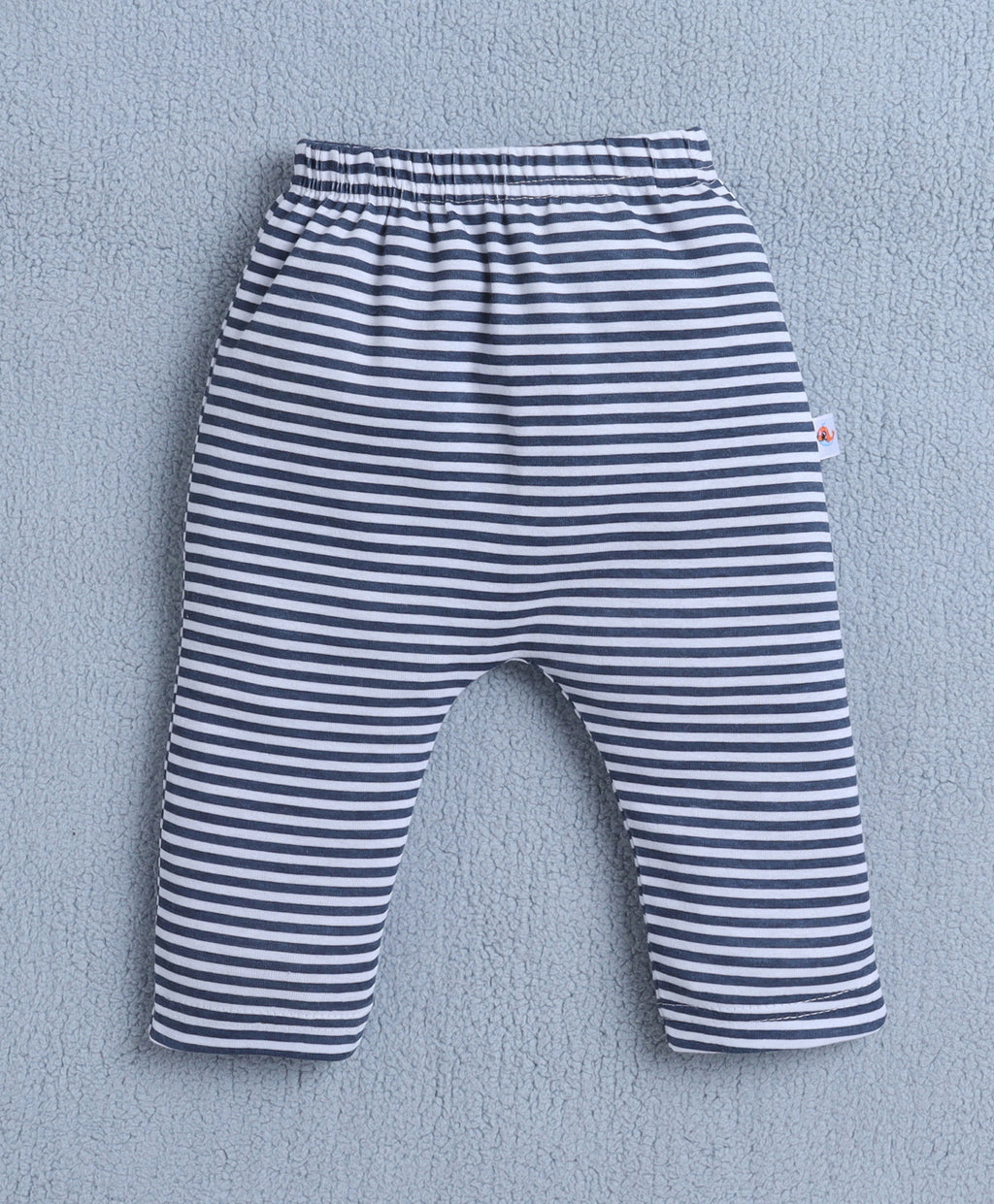 Bumzee Navy & White Animal Print Diaper Pants, Pack of 3, 100% Cotton