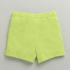 BUMZEE Baby Pink & Green Girls Shorts Pack Of 2