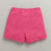 BUMZEE Navy & Pink Girls Shorts Pack Of 2