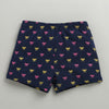 BUMZEE Navy & Pink Girls Shorts Pack Of 2
